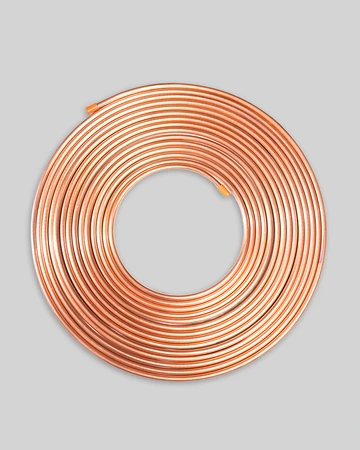Single copper pancake coil