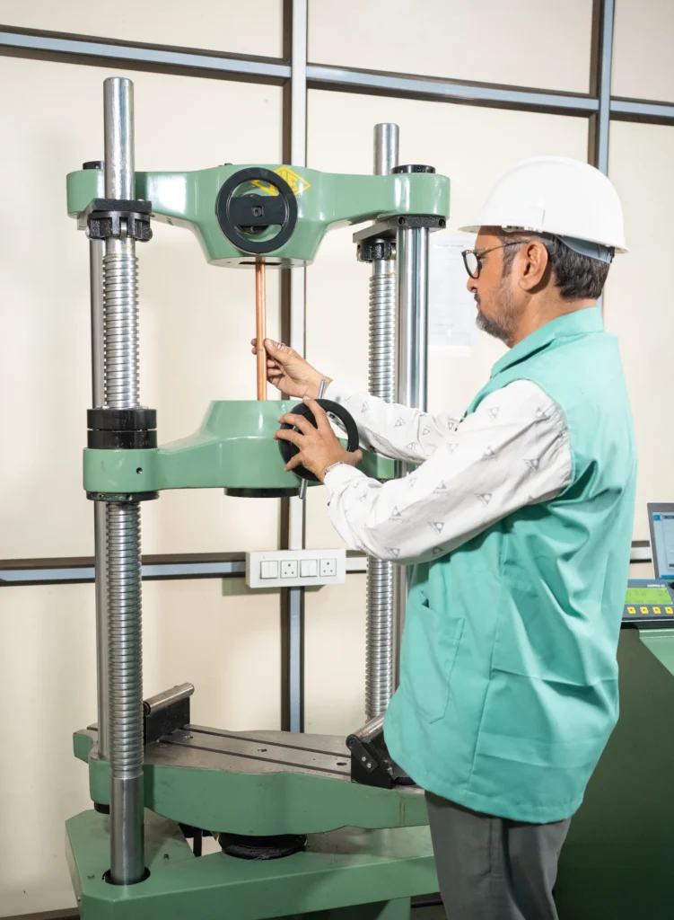 Tensile strength testing